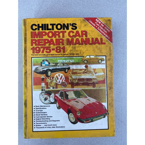 Chilton's Import Auto Repair Manual 1975 - 1981 - Picture 1 of 7
